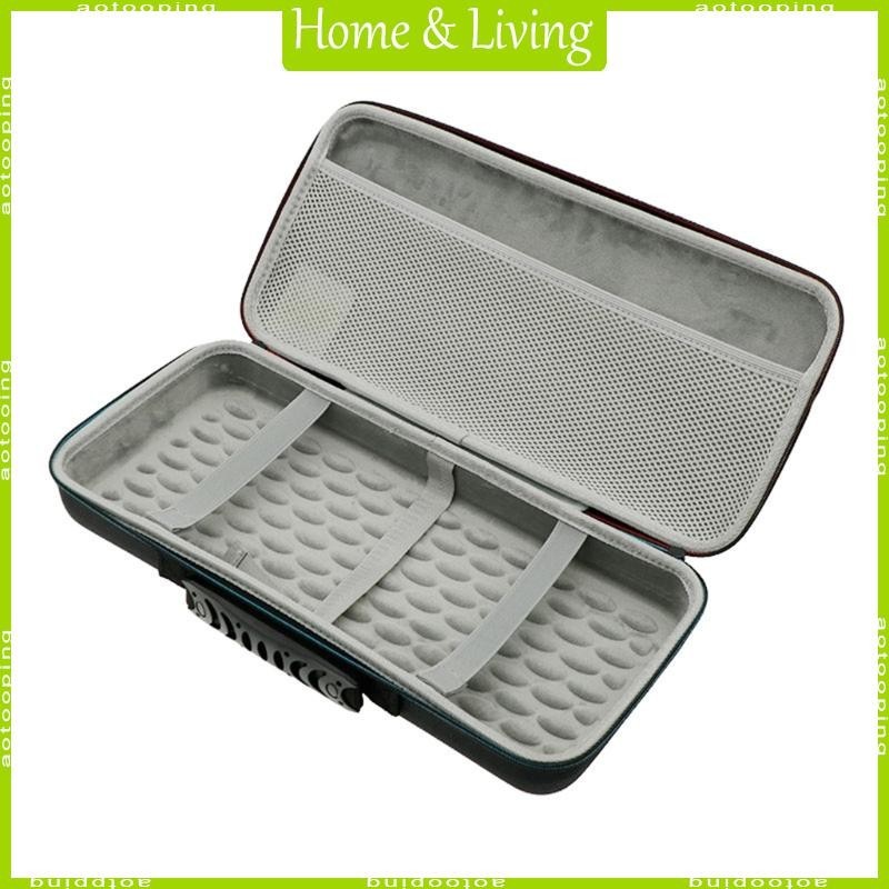 Aotoo กันกระแทก EVA สําหรับ KZZI K75 75%Keyboard กระเป๋าเก็บเข็มขัดด้านใน