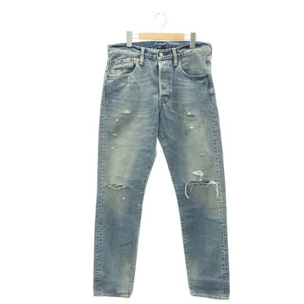 Levi's 501CT Custom Tapered Denim Pants Jeans Distressed Direct from Japan Secondhand  8bc10e9e9a569