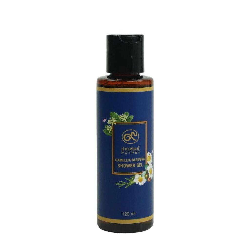 [ 120 มล.] Shower gel น้ำมันเมล็ดคามีเลีย กลิ่นดอกหอมหมื่นลี้ Exp.-/10/2025