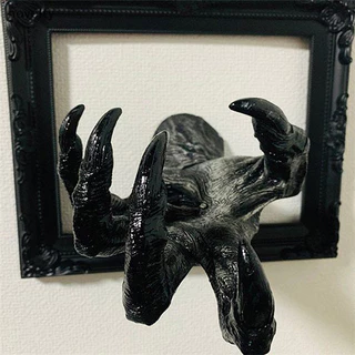 NLY มือ Wall ติดผนังจําลองมือรูปปั้น 3D ตกแต่งเรซิ่น Art เปิดมือประติมากรรมตกแต่งบ้าน N