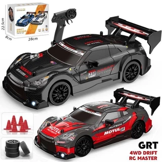 4wd RC 1/24 Drift Racing รถของเล่น GTR AE86 รถรุ่น Ford Mustang กีฬาสไตล์รถรีโมทคอนโทรลรถของเล่น