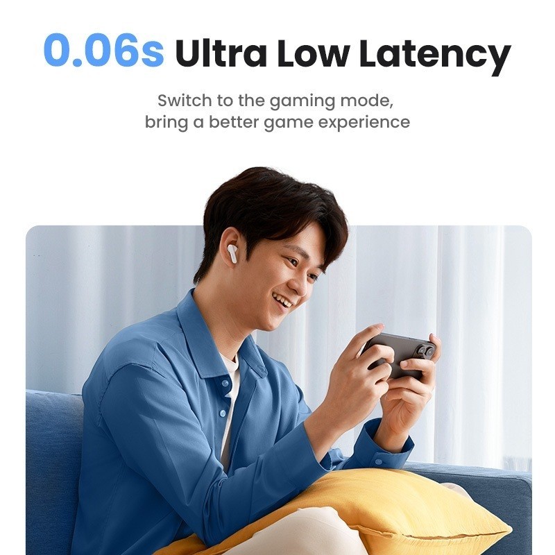 UGREEN รุ่น 35725 หูฟังไร้สาย  HiTune T3 Pro ตัดเสียงรบกวน (ANC) บลูทูธ 5.4 สำหรับออกกำลังกาย ฟังเพลง ดูหนัง