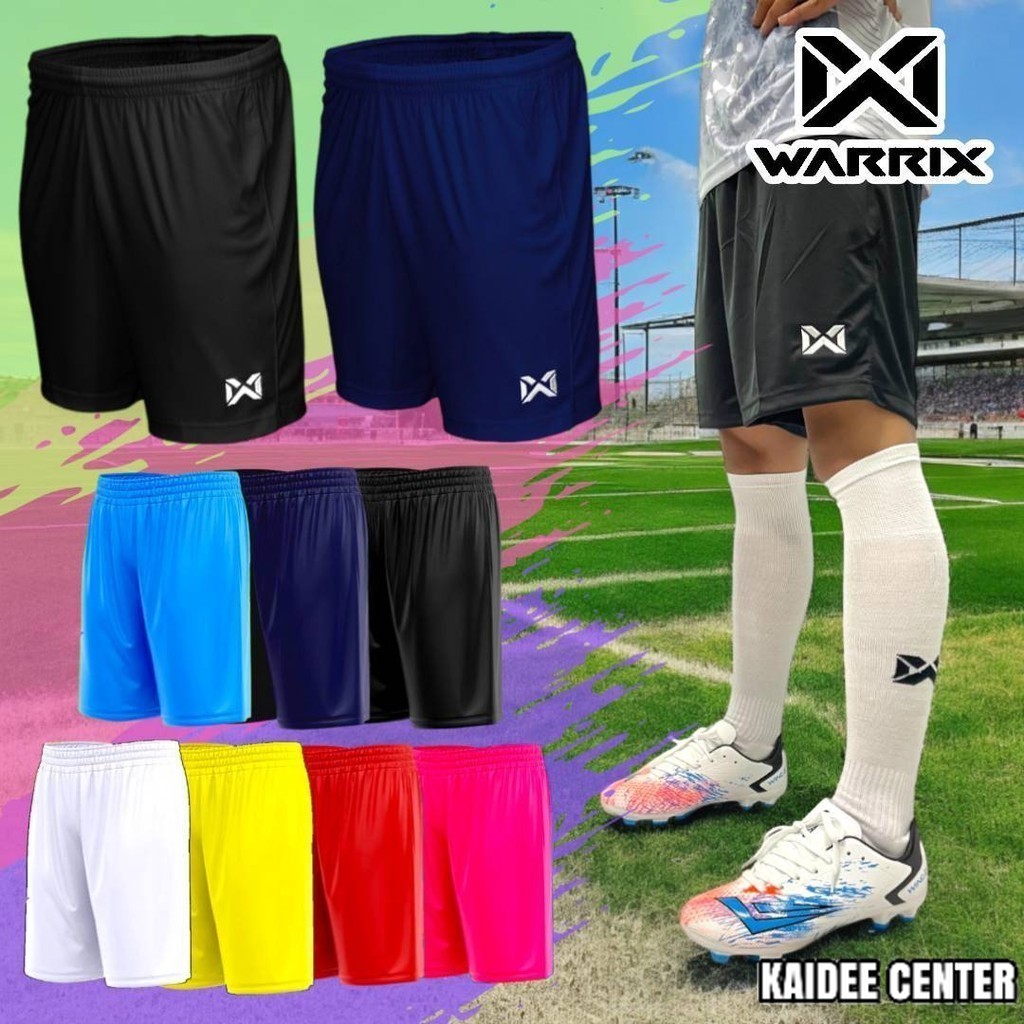 WARRIX กางเกงกีฬาขาสั้น กางเกงฟุตบอล WP-1509