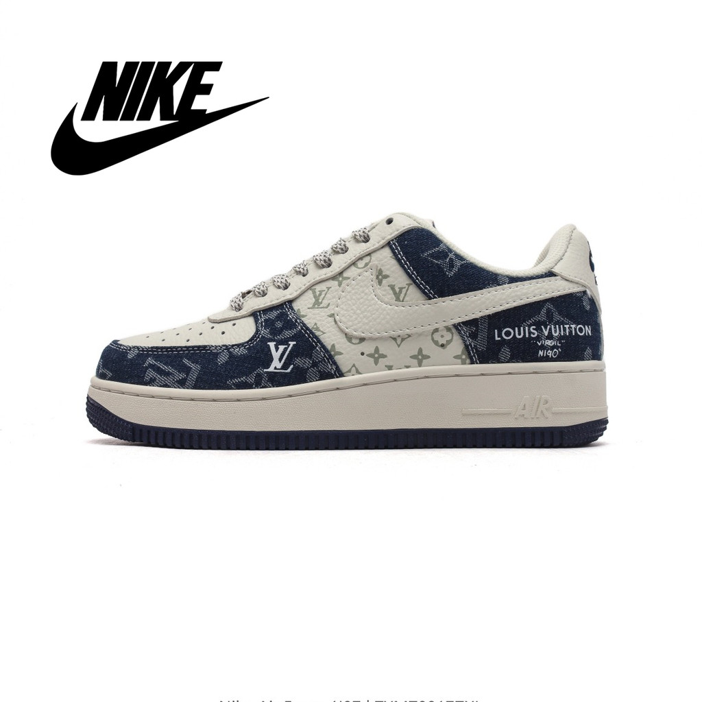 Nike Nike Air Force 1'07 Low Air Force One พร้อมเบาะลม Louis Vuitton