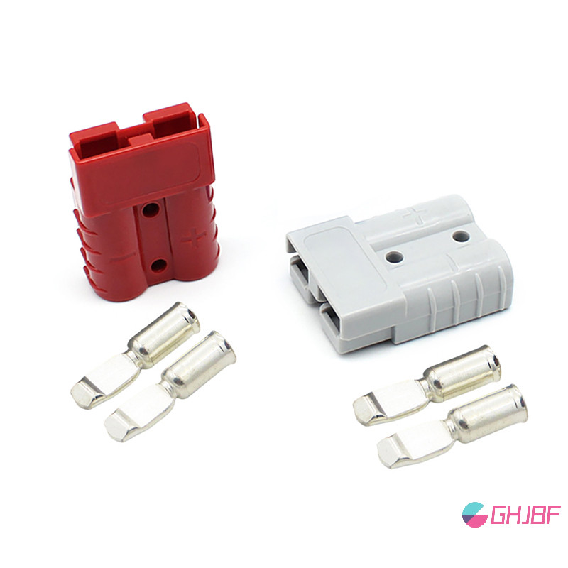 Ghjbf] 1PC 600V 50/120A Anderson ปลั๊กชุด Power Quick Connector พร้อม Anti Dust Cap ฝาครอบ Terminal สําหรับ Trailer เรือ Caravan การเชื่อมต่อ shamnnk