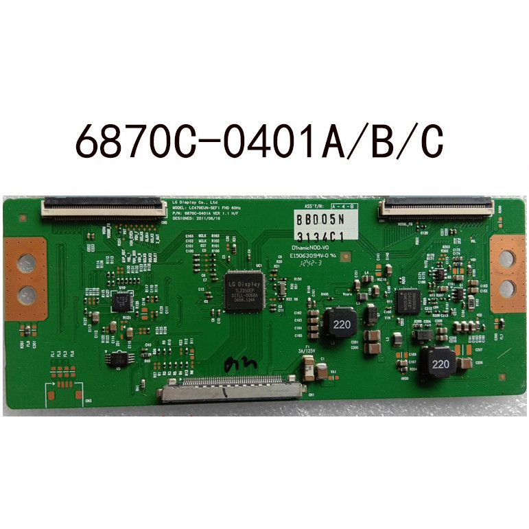 Logic Board LG original 6870c-0401a 6870c-0401b 6870c-0401c 32 37 42 47 55 FHD tm120