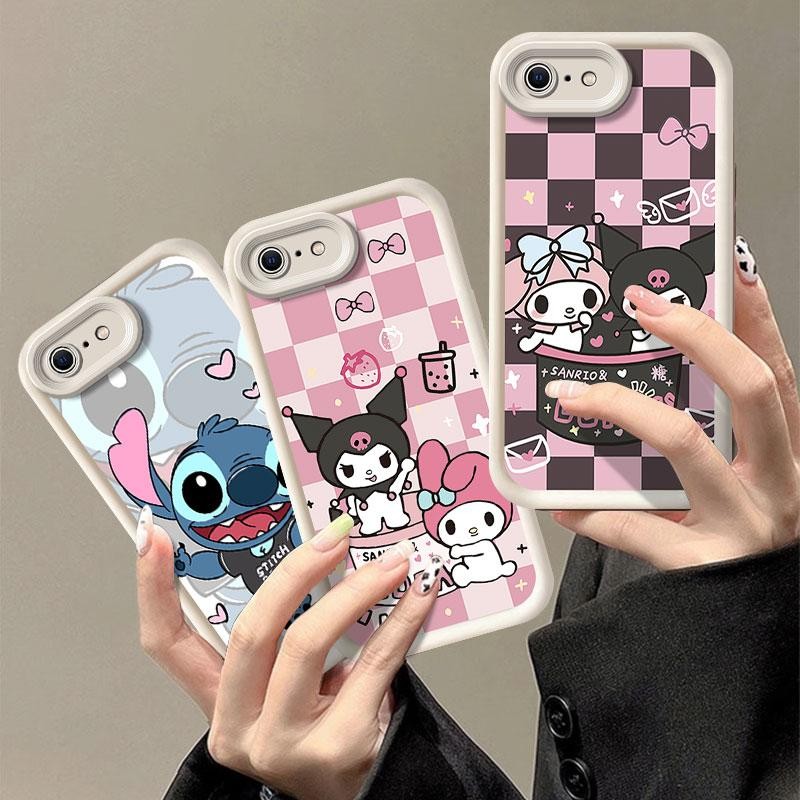 เคสสําหรับ iPhone 6 6S 7 8 PLUS การ์ตูนอะนิเมะซิลิโคนเคสโทรศัพท์แบบนุ่ม XXTY2