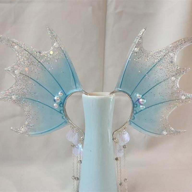 ต่างหูนางเงือก Mermaidme Headwear สไตล์ Photo cos Princess Props อุปกรณ์นางเงือก