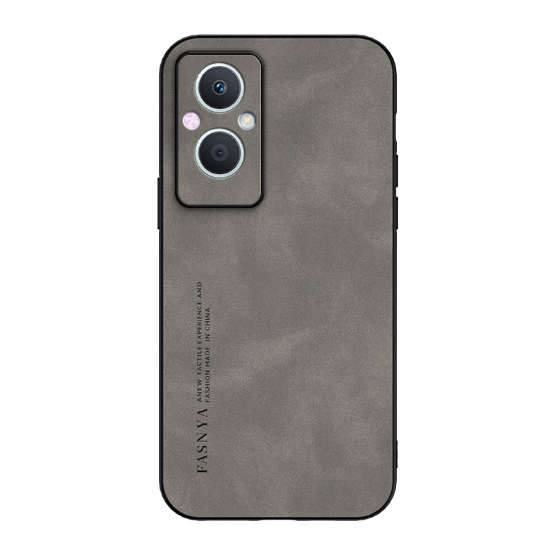สําหรับ OPPO A96 5G, Reno 8Z 5G, Reno 7Z 5G, เคสโทรศัพท์, เคสหนังหนังกลับหนังแกะหรูหราพร้อมขอบแข็งและนุ่ม