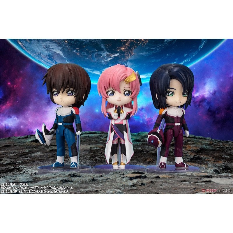 [พร้อมส่ง] Bandai Gundam SEED เวอร์ชั่นใหม่ของโรงภาพยนตร์ MINI Kira Laks Aslan สามารถเคลื่อนย้ายได้