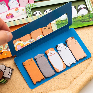 150 แผ่นสัตว์น่ารัก Paradise Seires Sticky Notes นักเรียนแบบพกพา Memo Pad น่ารักสัตว์ Series สติกเกอร์ฉลากกระดาษบันทึก