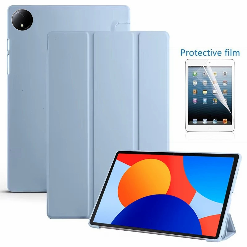 สําหรับxiaomi Redmi Pad 8.7 กรณีCoque PU LeaherซิลิโคนกลับพับสําหรับFunda Redmi Pad SE 4G 8.7 นิ้วกรณี