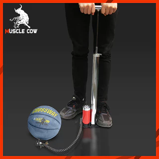 MUSCLE COW สูบลมรถมอไซค์ ที่สูบลมจักรยาน ที่สูบลม ระบบซัพแรง สูบนิ่มมือ ผู้หญิงสูบได้สบาย ปั้มลมยาง ติมลมมอเตอร์ไซค์ ได้