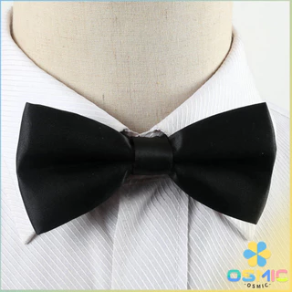 MIC ผูกโบว์ทักซิโด้ สำหรับผู้ชาย แฟชั่นผูกโบว์คลาสสิก แต่งออกงาน bow tie