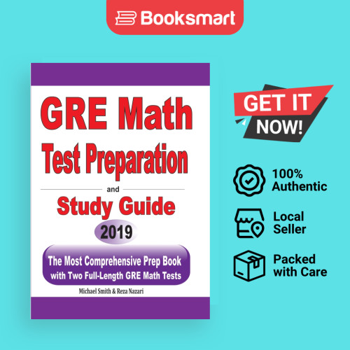 GRE Math Test เตรียมและคู่มือการศึกษา: หนังสือ Prep ที่ครอบคลุมที่สุดพร้อมการทดสอบคณิตศาสตร์ GRE ควา