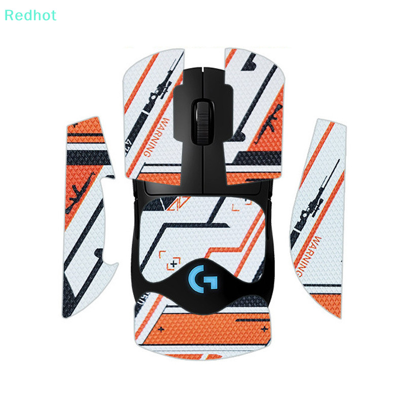 <Redhot> Mouse Grip Tape Skate สติกเกอร์ทําด้วยมือลื่นดูดเหงื่อสําหรับ G Pro X Superlight GPW เมาส์ไร้สายลดราคา