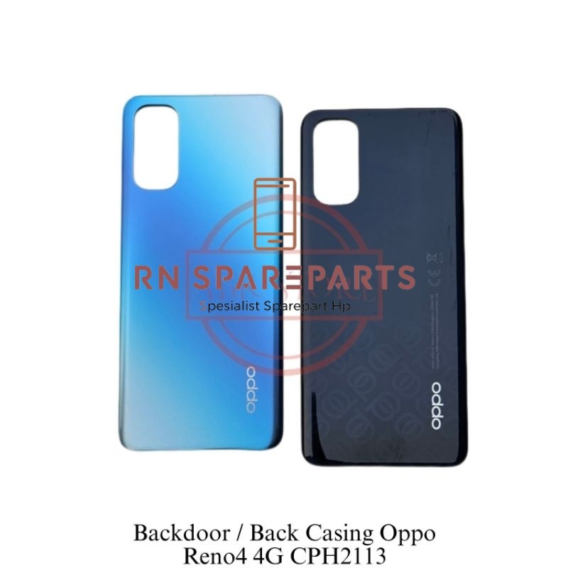 ฝาหลัง Backdoor Backcover Oppo Reno 4 4G CPH2113 ฝาหลัง (RN อะไหล่)