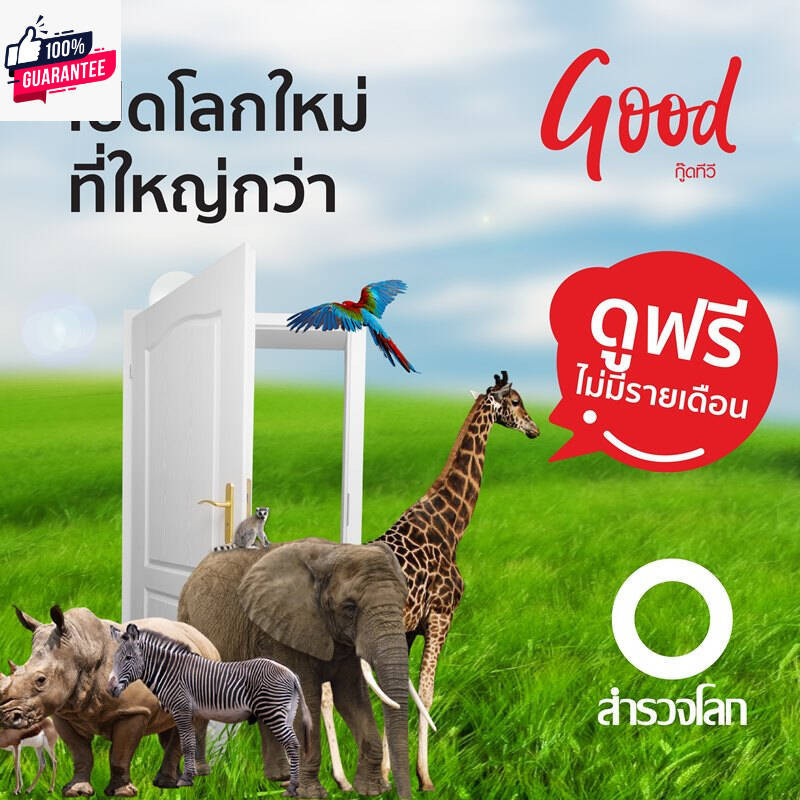 Mastersat กล่องรัดาวเทียม Good TV HD รุ่น HD200 ดูสำรวจโลก ดูพรีเมียร์ลีกจอไม่ดำ PPTV กล่องทีวี รัชม