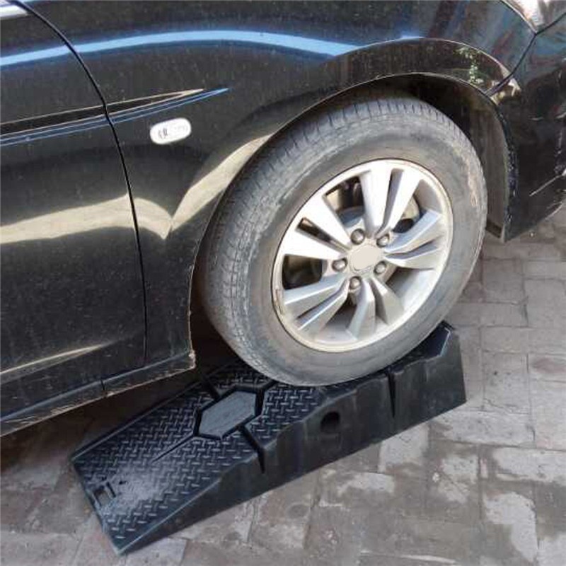 Car Ramp รองล้อยกรถ แรมป์ แลมป์รองล้อรถ ทางลาด เบา พลาสติกแข็งแรง - รูปที่ 2