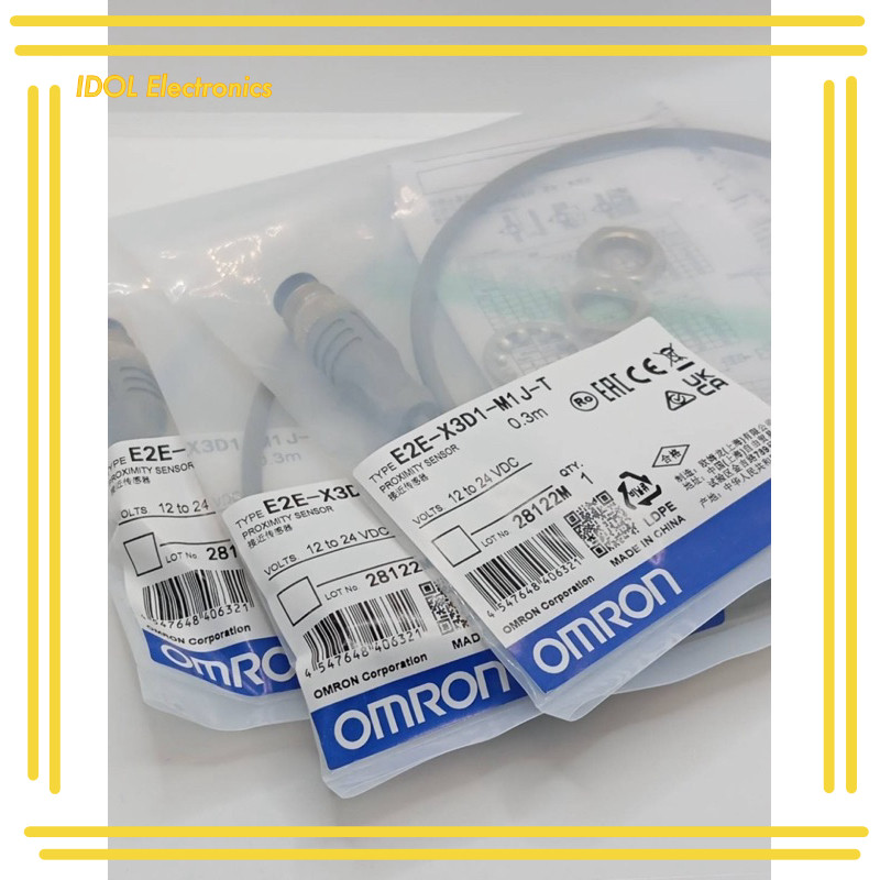 ราคาถูก! E2E-X3D1-M1J-T เซ็นเซอร์ E2E-X3D1-M1J-T สายเซ็นเซอร์ถ่ายจากสินค้าจริง ร้านในไทย ส่งของทุกวั