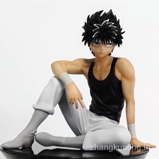 Yuyou Hakusho Zangma Feiying มือกดถ้วยบะหมี่อะนิเมะโมเดลของเล่นเดสก์ท็อปตกแต่งเคสในประเทศ