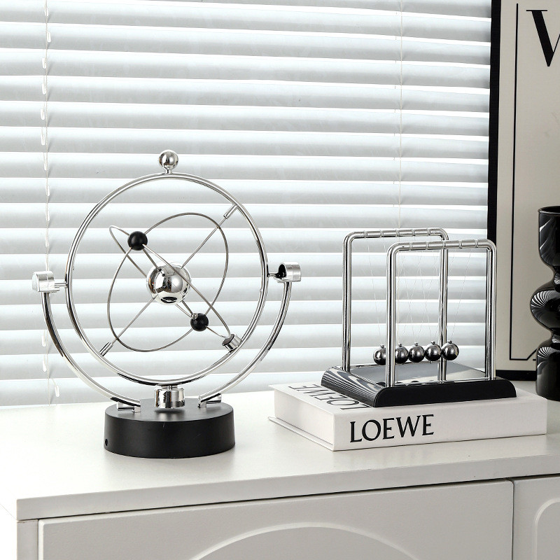 Magnetic Levitation Chaos Pendulum Perpetual Motion Machine ตกแต่ง Creative Perpetual Motion Instrument Entrance Study Desktop ตกแต่ง Home
