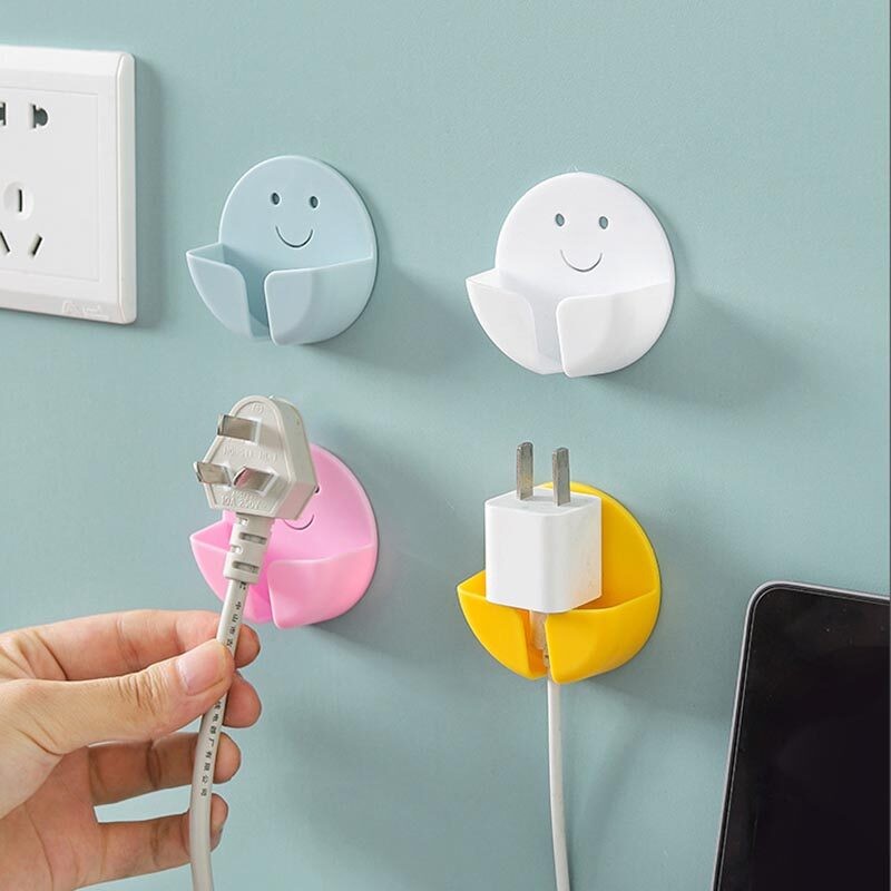 ที่เก็บปลั๊กไฟ ที่เก็บสายไฟ ที่แขวนสายไฟ ที่แขวนติดผนัง ตะขอติดผนัง 3m ที่แขวนกุญแจ ตะขอแขวนผนัง ตะข