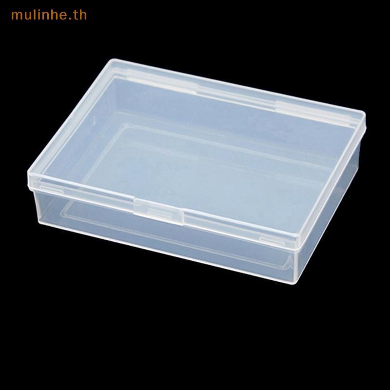 Mulinhe โปร่งใสเล่นกล่องการ์ด Trading Card Case กล่องเก็บการ์ด Card Organizer Card Case กล่องเก็บที่ว่างเปล่าสําหรับการ์ดเกม TH