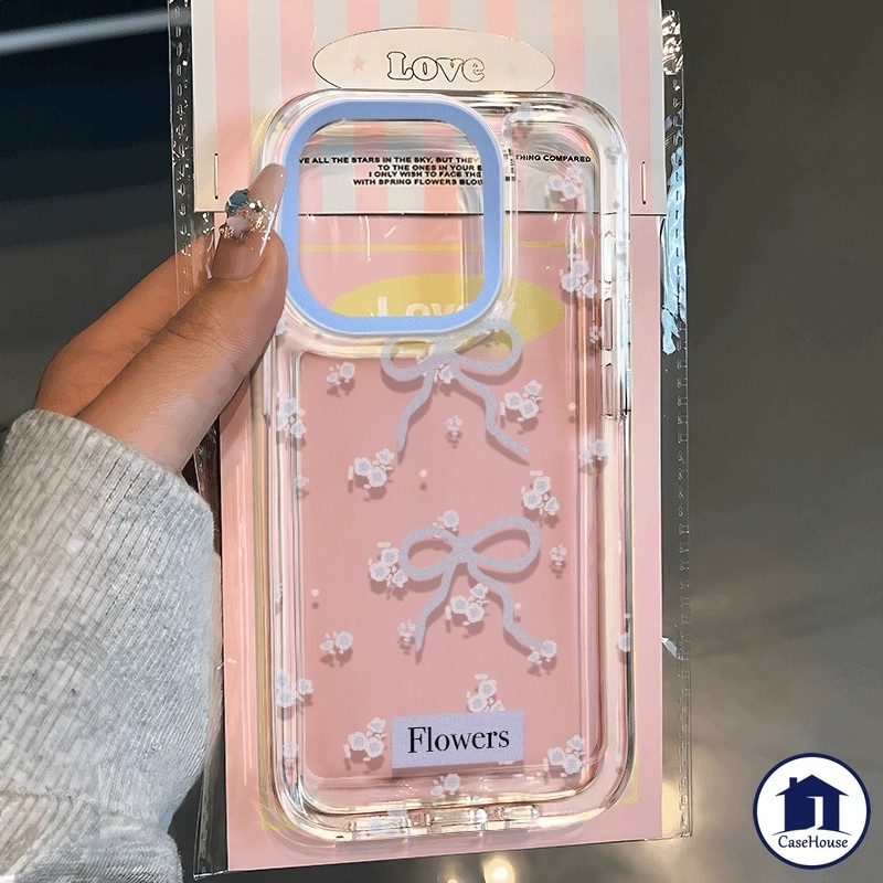 เคสนิ่มใสผูกโบว์เรียบง่าย เข้ากันได้กับ Samsung A54 A06 A14 A05 A05s A24 A55 A03s A15 A23 A12 A53 A34 A52 A32 A02s