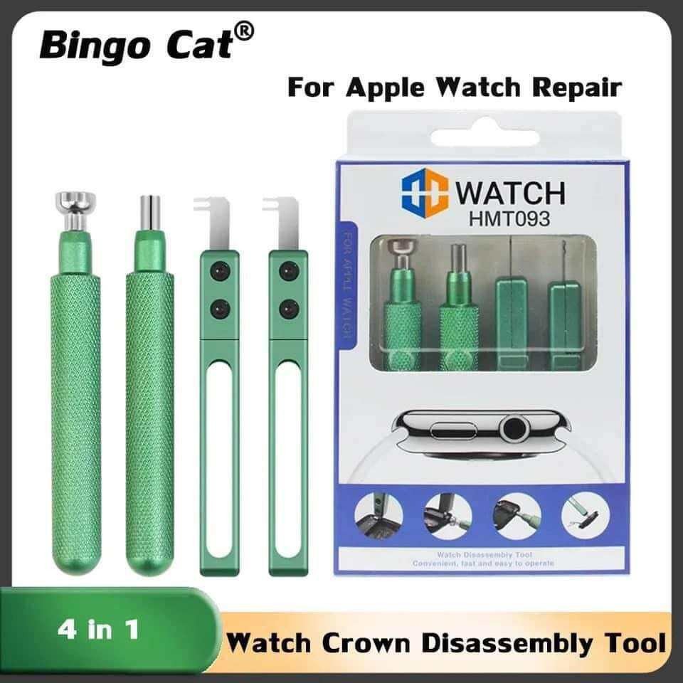 DIY iWatch เครื่องมือแก้ไข4 in 1 เครื่องมือเครื่องมือซ่อมโทรศัพท์มือถือแบตเตอรี่สำหรับนาฬิกา S4 S5 S7 SE2 SE S8 S9