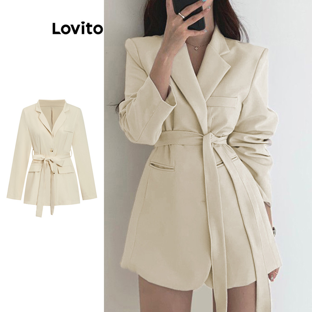 Lovito เสื้อเบลเซอร์สำหรับผู้หญิง 102AD491