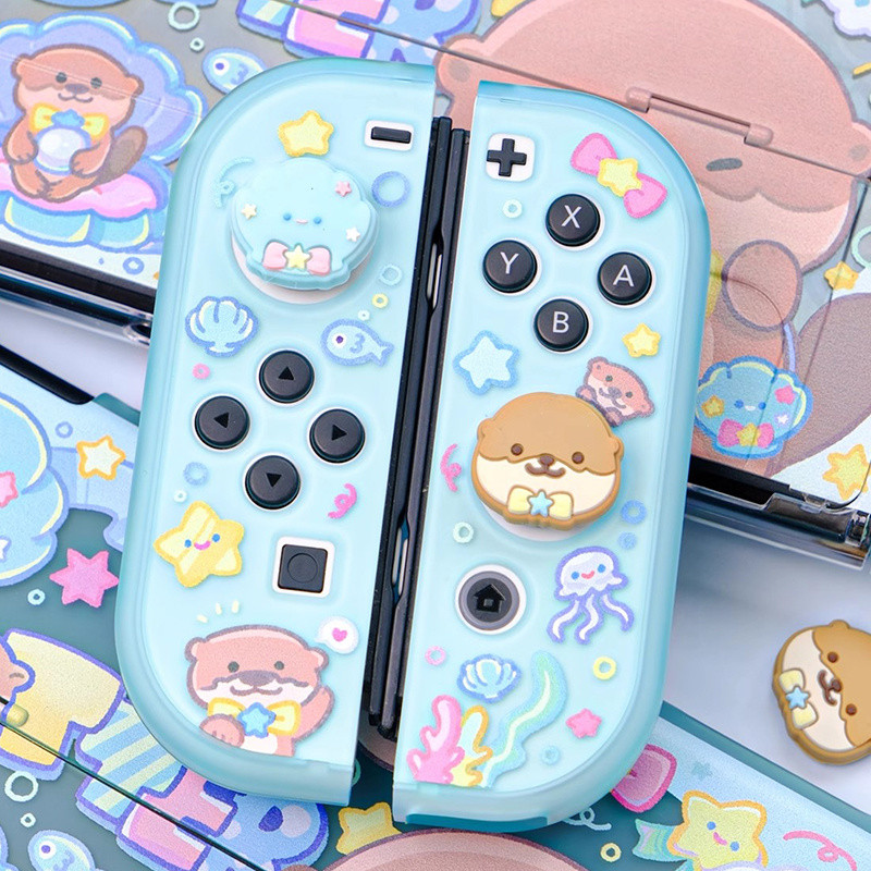 ในสต็อก nintendo switch แปลง game nintendo switch nintendo switch joy con Switch ฝาปิดโยกน่ารักเปลือ