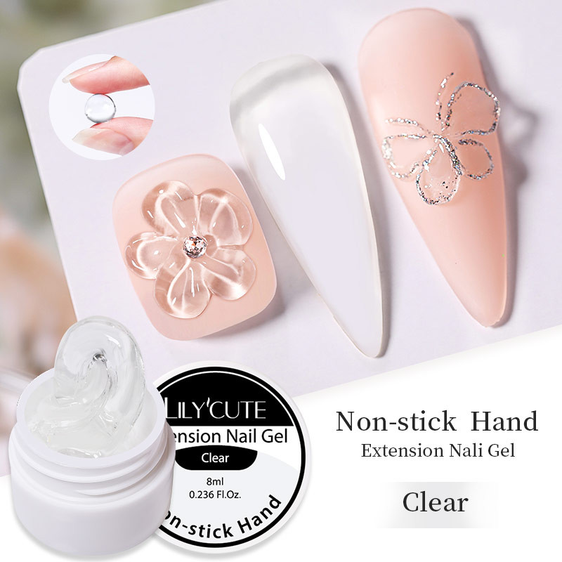 UR SUGAR Non Stick Hand Solid Extension Gel Nails Soak Off UV Gel Nails Finger Prolong Construction Hard Nail Gel ราคา ถูกที่สุด ดีลบีเคเค
