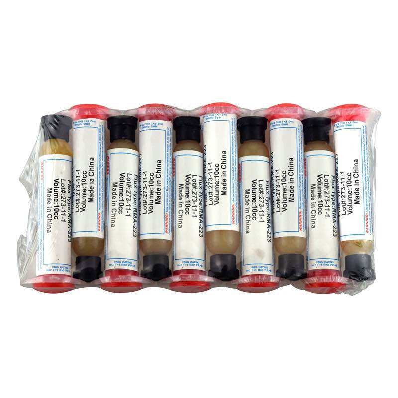 10cc RMA-223 Mayitr Syringe จาระบีฟลักซ์บัดกรีวางสำหรับ PCB BGA PGA SMD