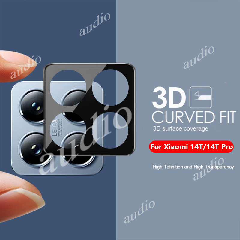 Xiaomi 14T Pro 5G 2024 1-3pcs 3Dโค้งกระจกนิรภัยกล้องฟิล์มสําหรับXiaomi 14TPro Xiaomi14TPro 5G 2024 เลนส์ป้องกันหน้าจอสําหรับXiaomi14T Pro 5Gเลนส์กระจกนิรภัยคลุมทั้งหมด