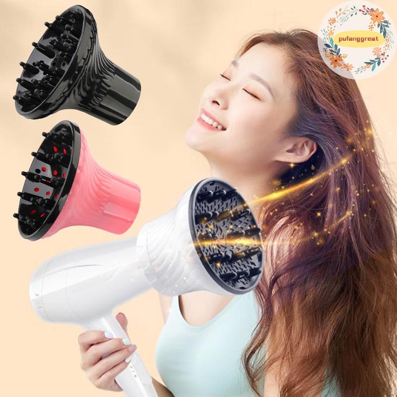 Pufanggreat Hair Drier Hair Diffuser ออกแบบผมผมหยิกผมหยักธรรมชาติจัดแต่งทรงผม Access TH