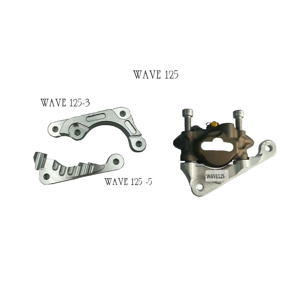 ขาจับปั๊มด้วง ขาจับปั้มเม้าส์ ขาปั้เมปักข้าง WAVE-110I  / WAVE-125/  SONIC ขาจับปั๊มแต่ง(0080)