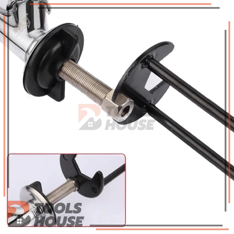 ประแจหกเหลี่ยมขันน็อต ประแจห้องน้ำมัลติฟังก์ชั่น ทนทาน แข็งแรง คุณภาพสูง  (พร้อมส่ง) - รูปที่ 6