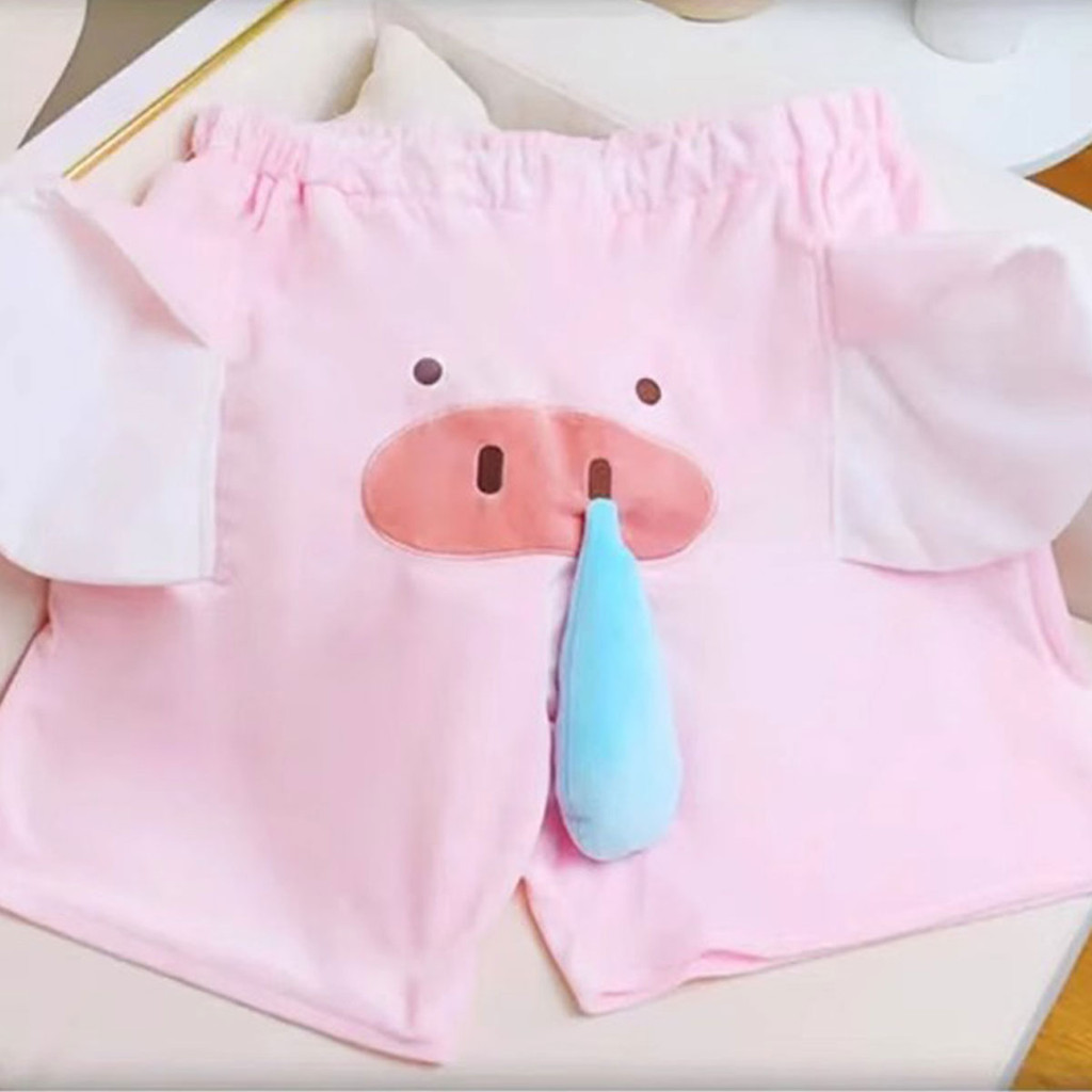 กางเกงนอนขาสั้น แฟชั่นสบายๆ