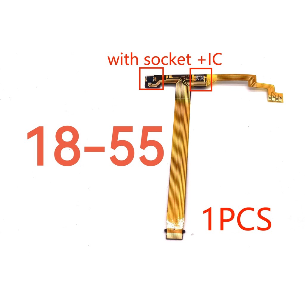 1PCS ใหม่เลนส์โฟกัส Flex Cable สําหรับ Nikon AF-S / AF-P DX 18-55 มม.f/3.5-5.6G VR Repair Part (ไม่ม