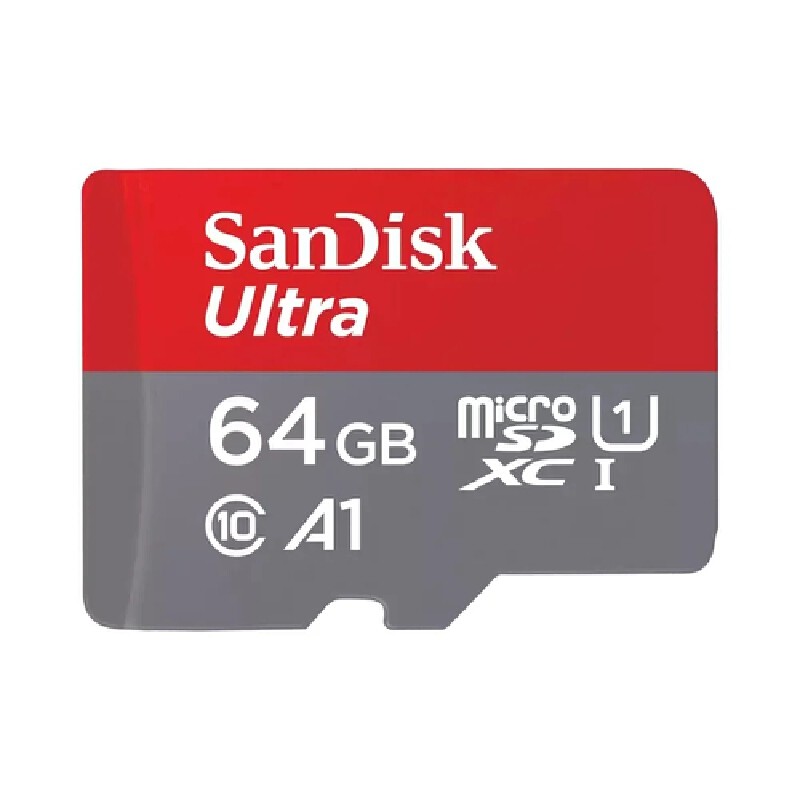 SANDISK ไมโคร เอสดี การ์ด รุ่น SDSQUAB-064G-GN6MN 64GB