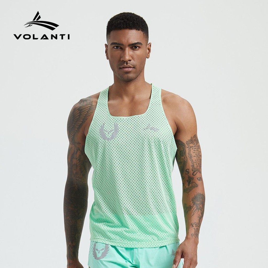 ชุดเสื้อกั๊กกีฬา Track Field Running Fitness Training Vest Quick-Drying Perspiration น้ําหนักเบา
