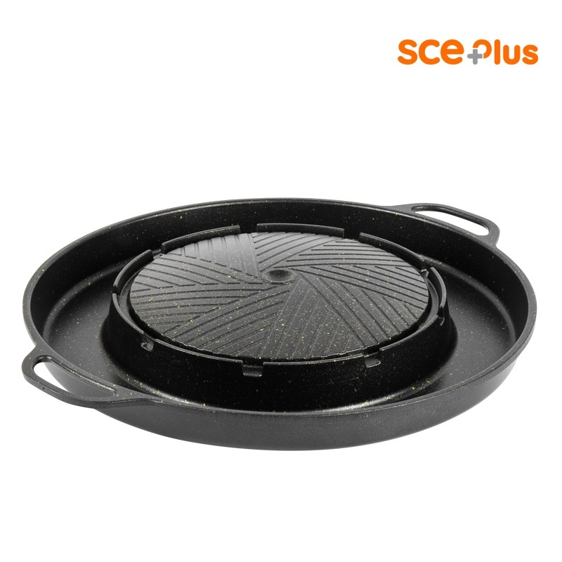 [ทักแชทรับโค้ด] SCE BBQ Grill plate รุ่น KS-380A
