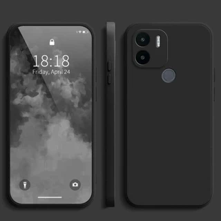 เคส Redmi A2 Plus / A1+ สีทึบ Redmi A1 Plus / A2 + เคสซิลิโคนป้องกันการตกสีธรรมดาเรียบง่าย YT