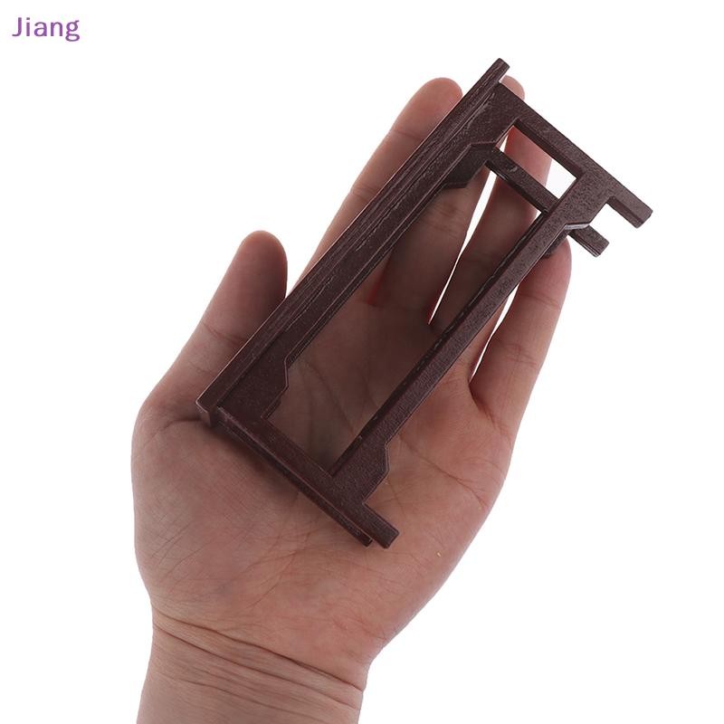 Jiang 1/12 Dollhouse Miniature Retro โต๊ะกาแฟเฟอร์นิเจอร์ของเล่นอุปกรณ์เสริม TH - รูปที่ 5