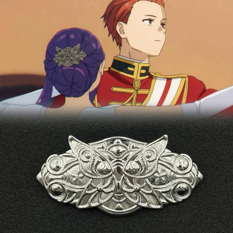 🎈 Anime Frieren: Beyond Journey's End Fern Stark Cosplay Headwear Women Hairpin Hair Clip Accessorie