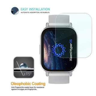ฟิล์ม TPU แบบนุ่ม PMMA ป้องกันหน้าจอกระจกนิรภัยสําหรับ Redmi Watch 5 Active Watch5 Lite ฝาครอบป้องกันรอยขีดข่วน