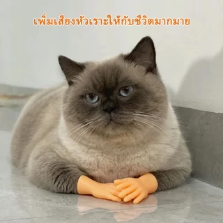 ถุงมือสวมนิ้วสำหรับแมว นิ้วแมว ที่ปิดเท้าแมว ของเล่นแมว วัสดุยืดหยุ่น TPR ไม่ทำร้ายเท้าแมว