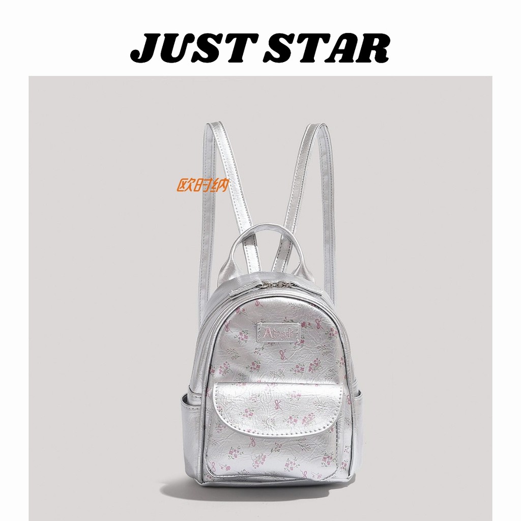 Juststar กระเป๋าเป้สะพายหลังผู้หญิง แฟชั่นสาวน่ารักเกาหลี กระเป๋าเป้สะพายหลังเฉพาะลําลองอเนกประสงค์