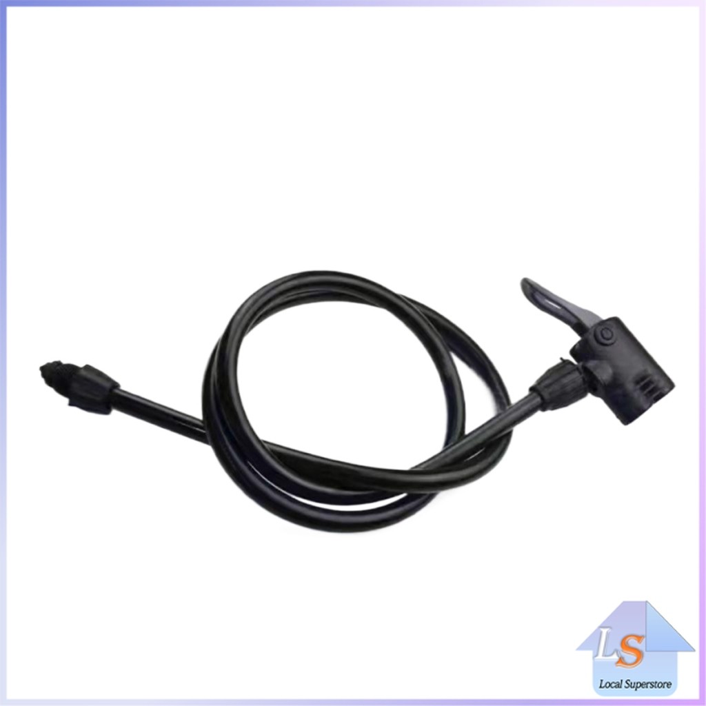 สายสูบลม สายสูบจักรยาน พร้อมหัวสูบชนิดสองรู ความยาวมาตรฐาน 80cm Pump Hose - รูปที่ 5